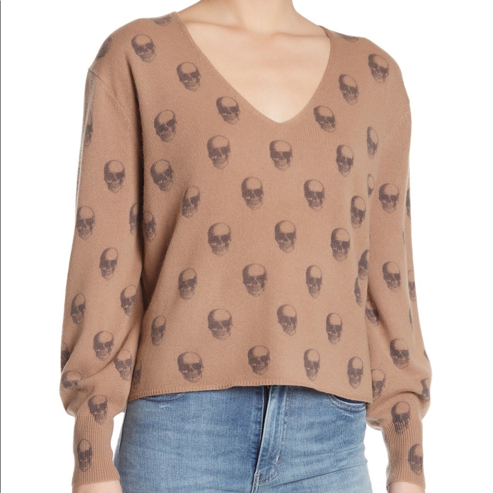 Skull cashmere sweater